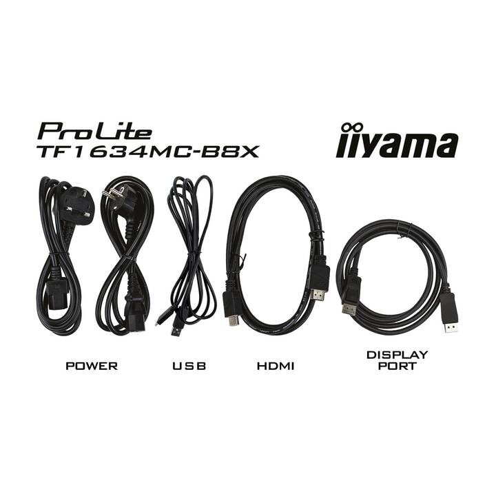 IIYAMA ProLite TF1634MC-B8X (15.6", 1920 x 1080)