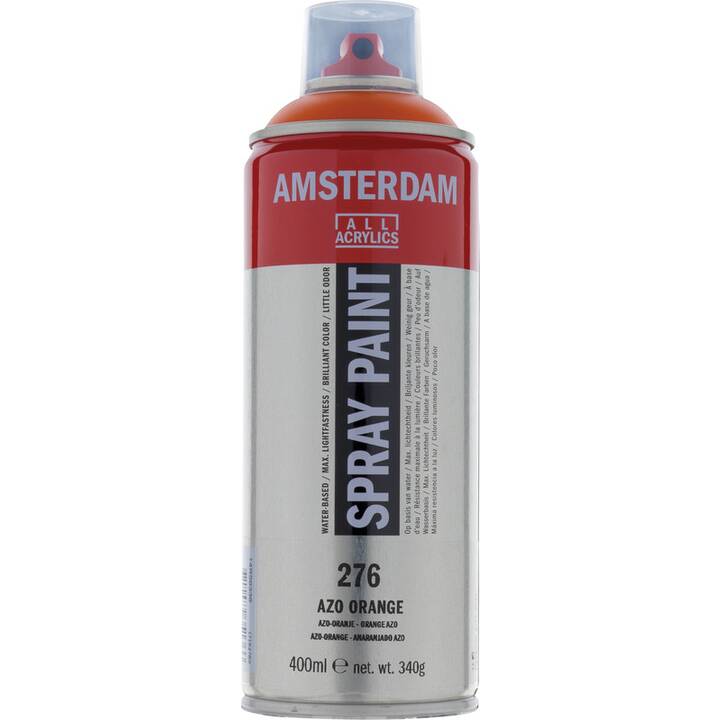 AMSTERDAM Spray de couleur (400 ml, Orange)
