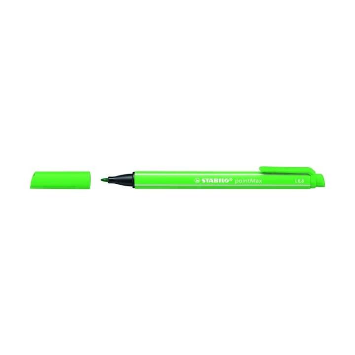 STABILO Crayon feutre (Vert, 1 pièce)