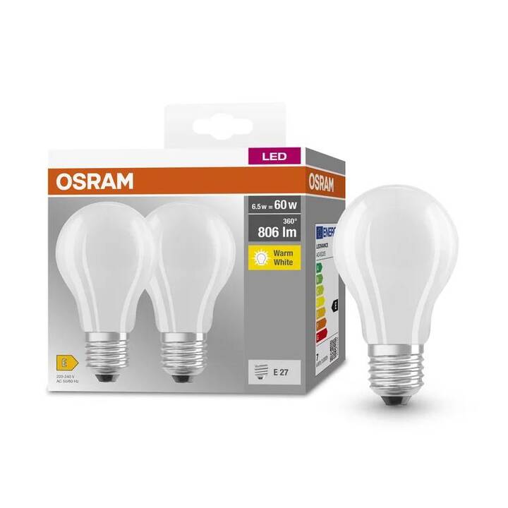 OSRAM Lampadina LED CLASSIC  (E27, 6.5 W)