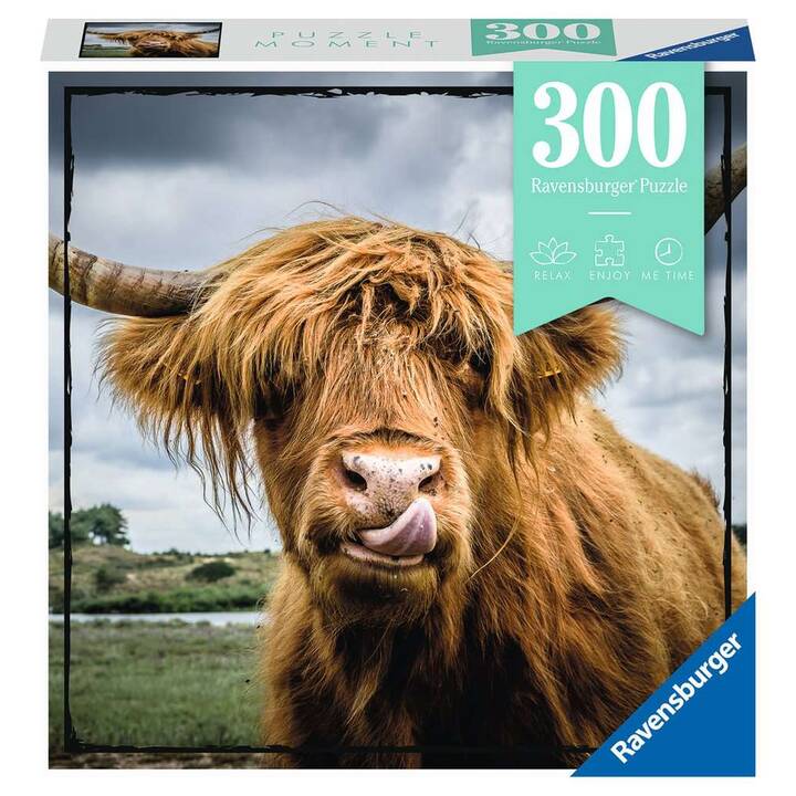 RAVENSBURGER Highland Cattle Puzzle (300 x)