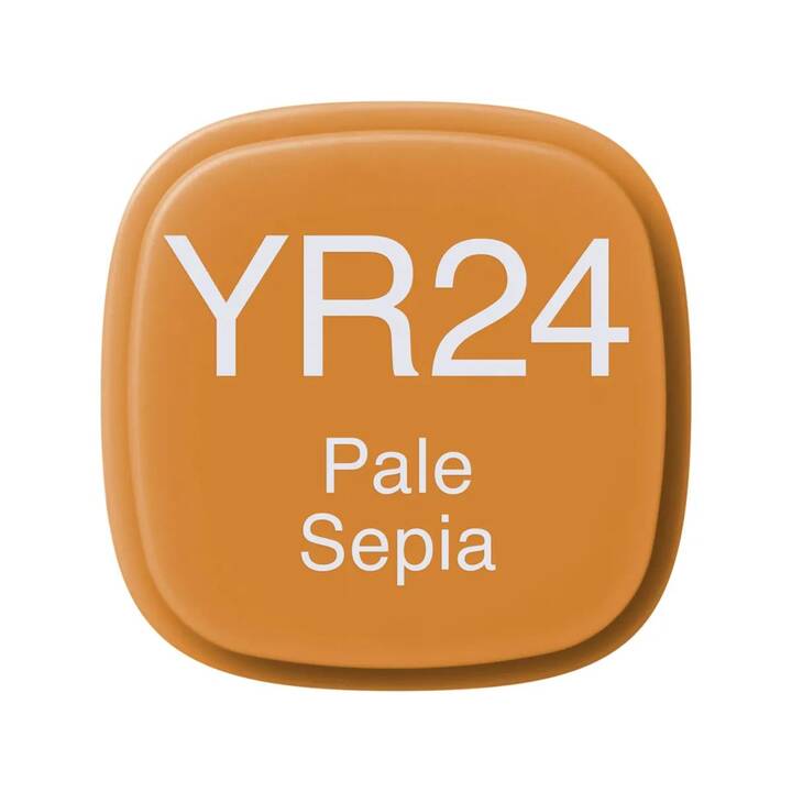 COPIC Marqueur de graphique Classic YR24 Pale Sepia (Jaune sable, 1 pièce)