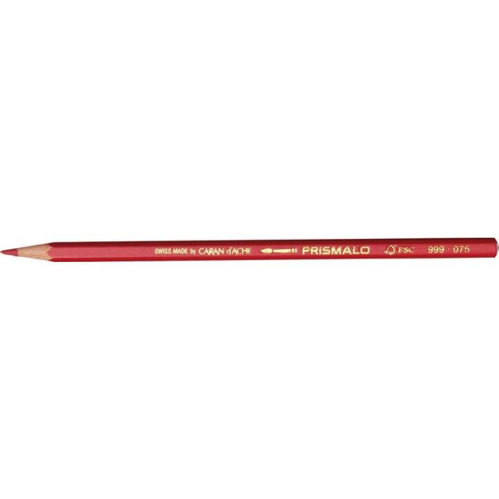 CARAN D'ACHE Crayons de couleur Prismalo 075 (Rouge, 1 pièce)