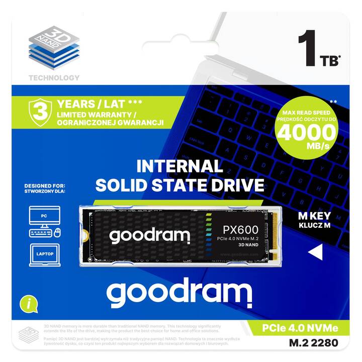 GOODRAM PX600 (PCI Express, 500 GB)