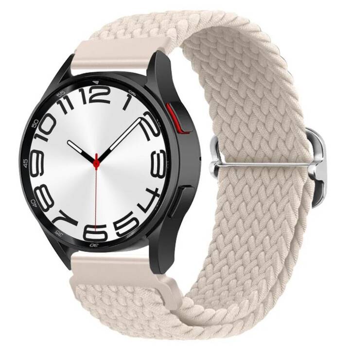 EG Armband (Samsung Galaxy Galaxy Watch6 Classic 43 mm, Beige)