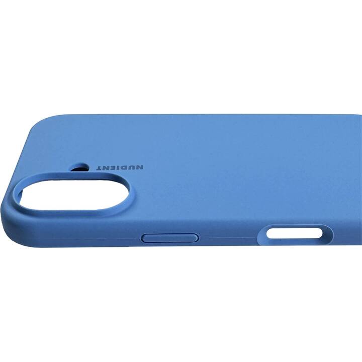 NUDIENT Backcover MagSafe Base (iPhone 16, Bleu)