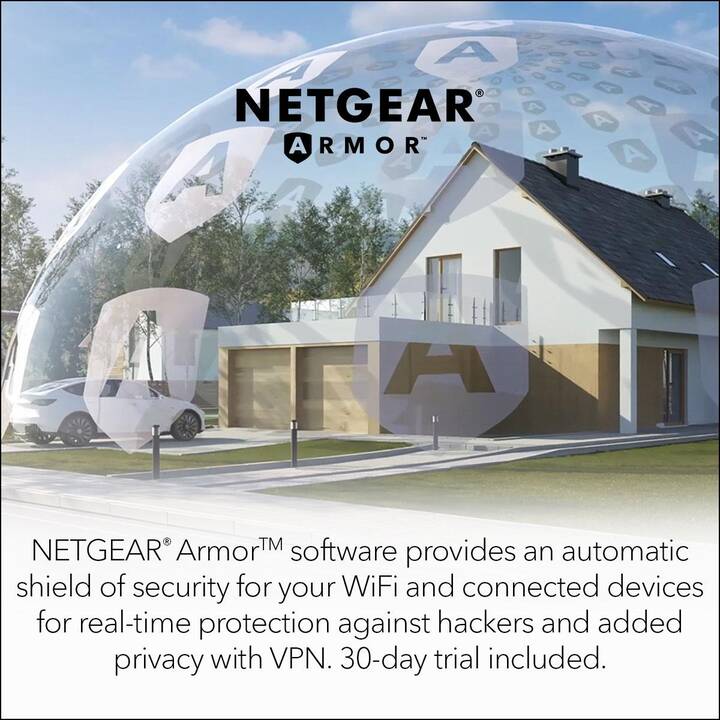 NETGEAR Orbi RBE773 WiFi 7 WLAN-Mesh System