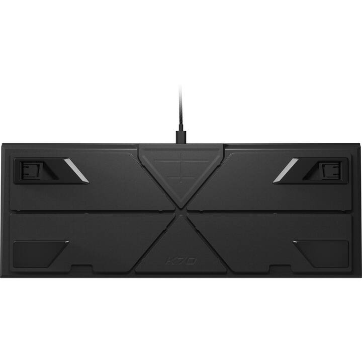 CORSAIR K70 MAX RGB (USB, Svizzera, Cavo)