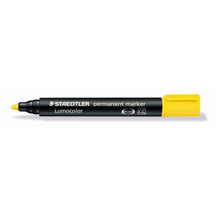 STAEDTLER Marqueur permanent Lumocolor 352 (Jaune, 1 pièce)