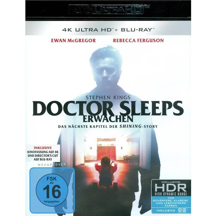 Doctor Sleeps Erwachen - (Director's Cut) (4K Ultra HD, Version cinéma, DE, PL, EN, FR, ES, TR)