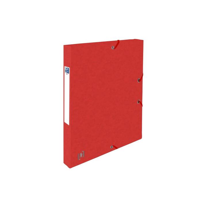 OXFORD Boîte de livret Top File+ (Rouge, A4, 1 pièce)