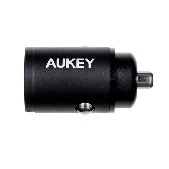 AUKEY Caricabatteria auto Nano PD (30 W, Presa accendisigari, USB di tipo C)