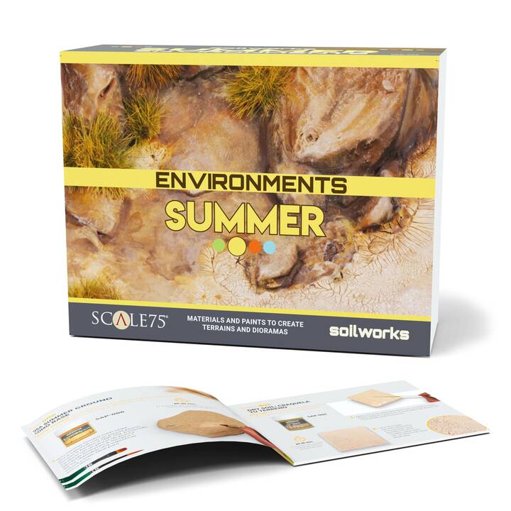 SCALE75 Soilworks: Environments Summer Bastelmaterial-Box (Modellieren)