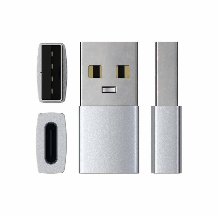 SATECHI  (2 Ports, USB di tipo C, USB di tipo A)