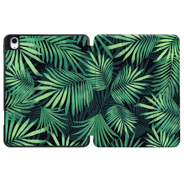 EG coque pour iPad Air 10.9" (2022) 5e génération - vert - feuilles