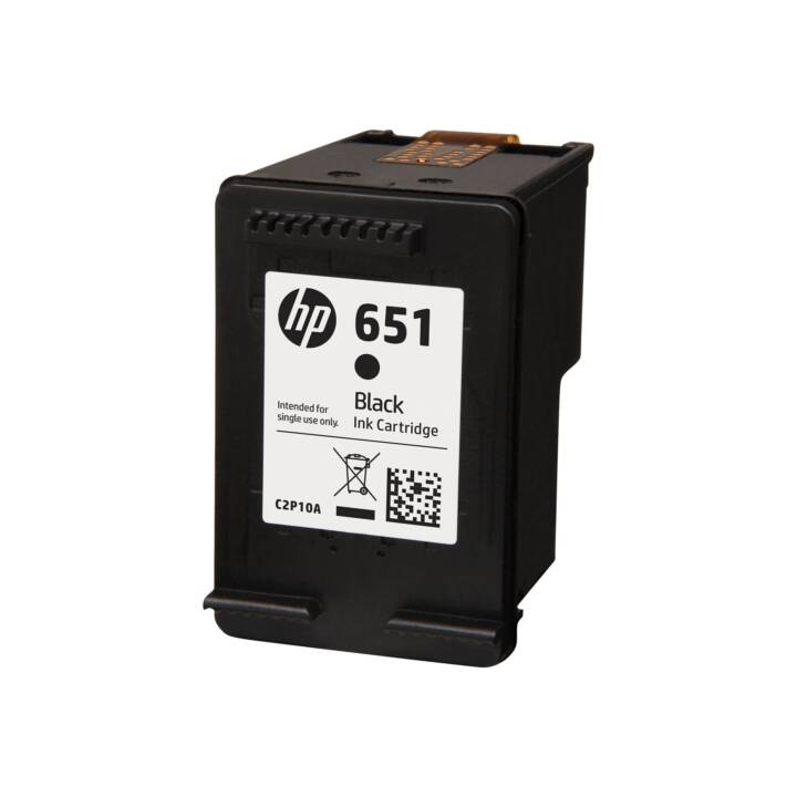 HP 651 (Schwarz, 1 Stück)