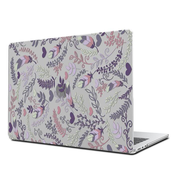 EG Coque rigide (MacBook Air 13" M3 2024, Plume, Pourpre)