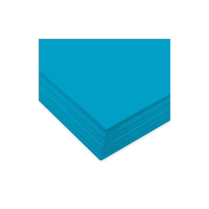 URSUS Papier à dessin de couleur 35 (Bleu, A4, 100 pièce)