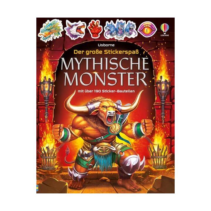 Der grosse Stickerspass: Mythische Monster