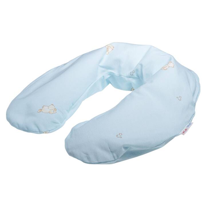 KULI-MULI Federa per cuscini allattamento (100 cm, Blu)