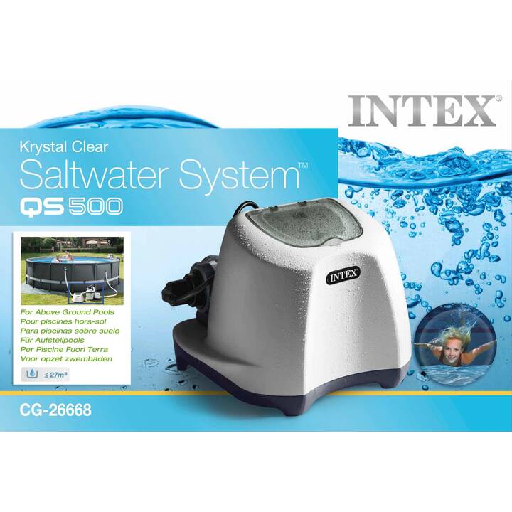 INTEX Salzwassersystem Krystal Clear