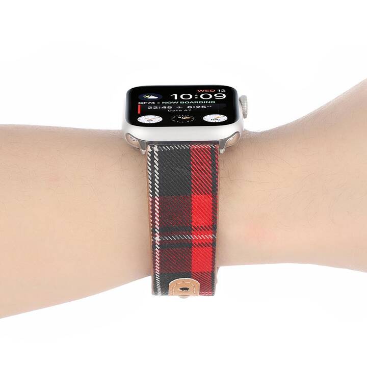EG Bracelet (Apple Watch 45 mm / 42 mm / 49 mm / 44 mm, Rouge)