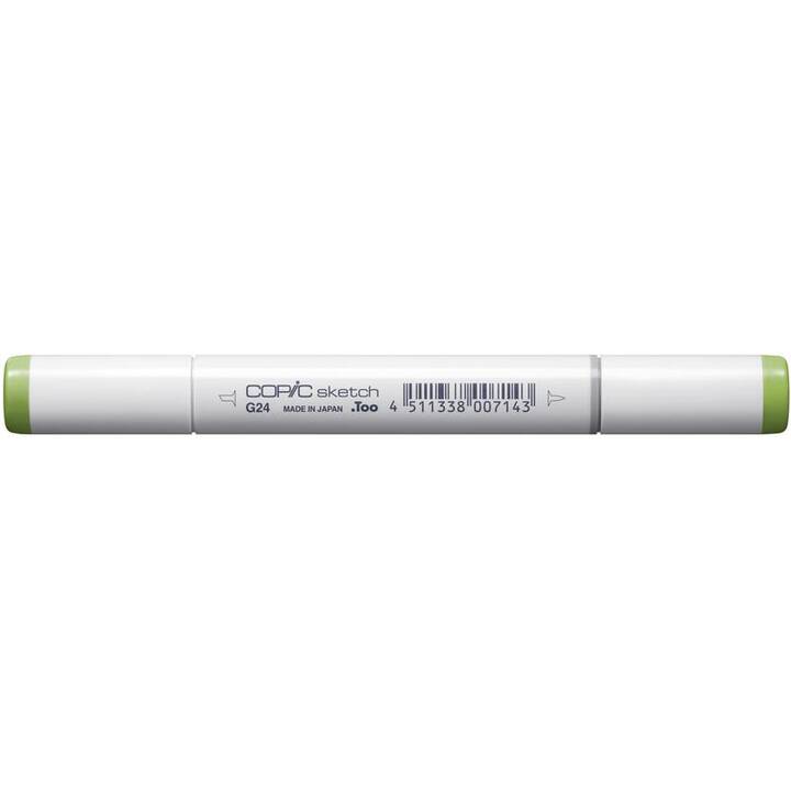 COPIC Grafikmarker Sketch G24 Willow (Grün, 1 Stück)