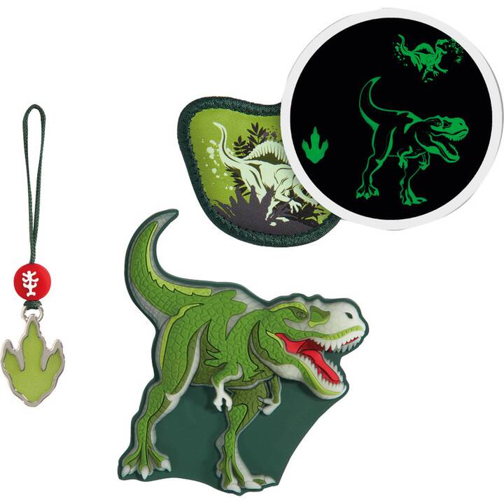 STEP BY STEP Application magnétique Magic Mags Glow Dino Night (Vert)