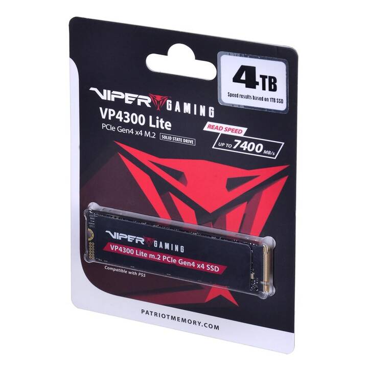 PATRIOT MEMORY VP4300 Lite Viper (PCI Express, 4000 GB)