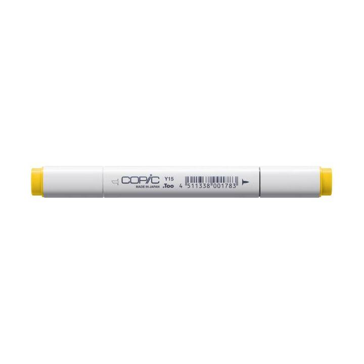 COPIC Grafikmarker Classic Y15 Cadmium Yellow (Gelb, 1 Stück)
