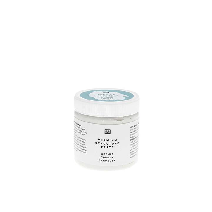 RICO DESIGN Acryl-Strukturpaste Premium (250 ml, Weiss)