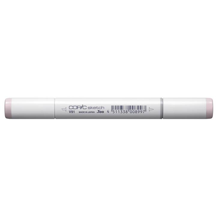 COPIC Marcatori di grafico Sketch V91 Pale Grape (Rosa chiaro, 1 pezzo)