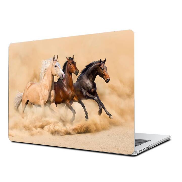 EG Hardcase (Macbook Air 15" M2 2023, Cavallo, Marrone)