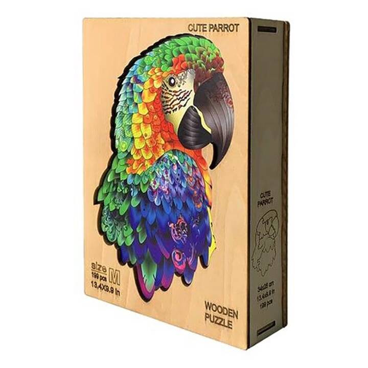 EG puzzle (199 pièces) - multicolore - perroquet