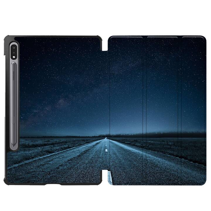 EG cover per Samsung Galaxy Tab S8+ 12.4" (2022) - blu - strada