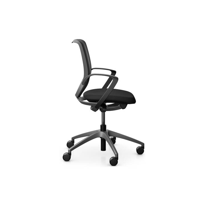 GIROFLEX 313 Fauteuil de bureau piovant (Noir)