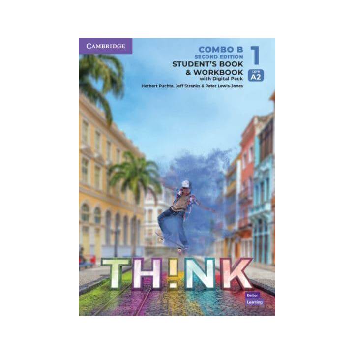 Think Level 1 Student's Book and Workbook with Digital Pack Combo B British English