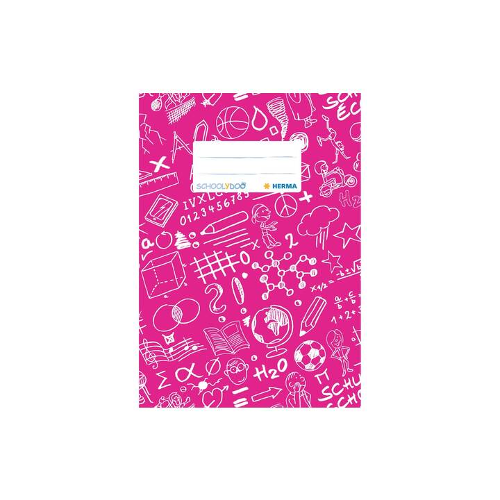 HERMA Protège-cahier (Rose, Pink, A5, 1 pièce)