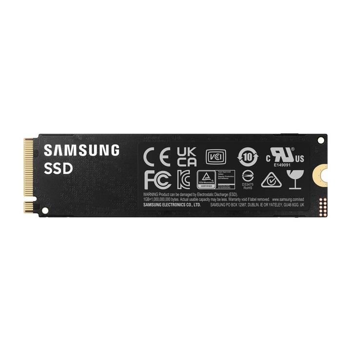 SAMSUNG MZ-V9P1T0BW (PCI Express, 1000 GB, Schwarz)