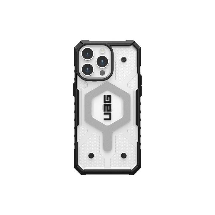 URBAN ARMOR GEAR Backcover Magsafe (iPhone 15 Pro Max, Transparent, Schwarz)
