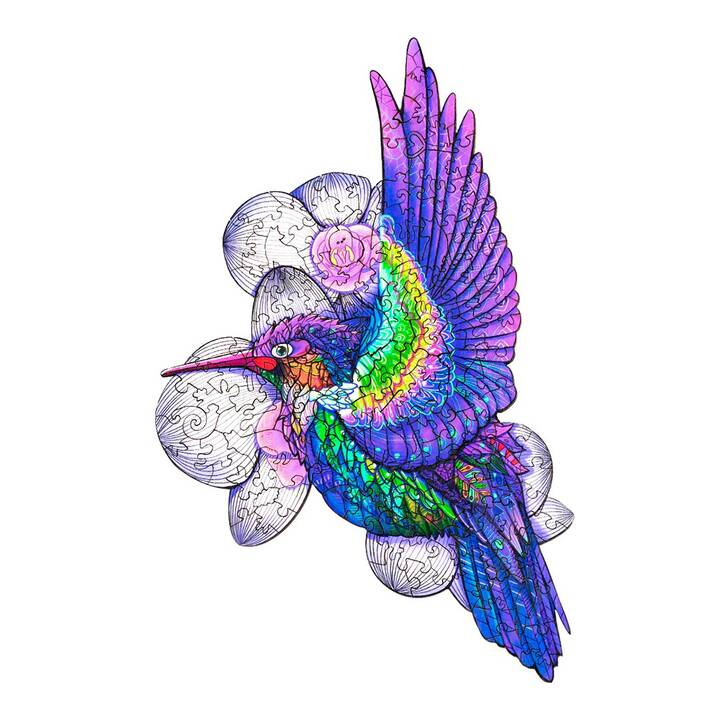 EG puzzle - violet - oiseau