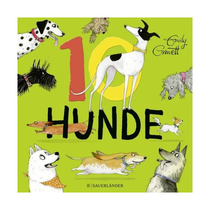 10 Hunde. witziges Bilderbuch für Kinder ab 4 Jahre zum Thema Zahlen lernen und gerechtes Teilen ? mit lustigen Hunde-Bildern