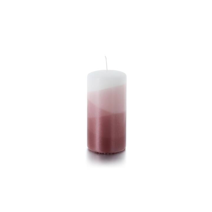 BALTHASAR Bougie cylindrique Magic (Rouge, Rose)
