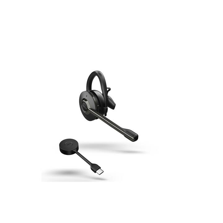 JABRA Office Headset Engage 55 UC Convertible (On-Ear, Kabellos, Schwarz)