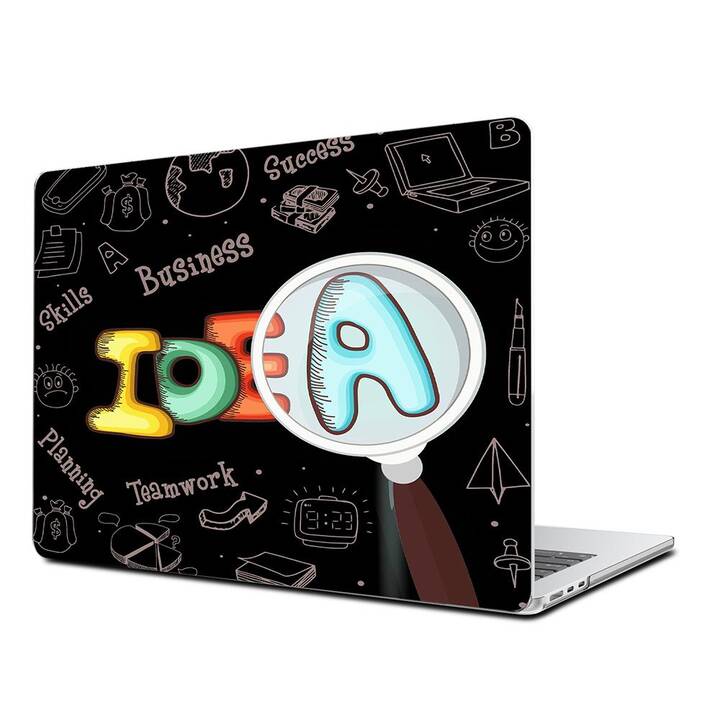 EG Coque rigide (Macbook Air 15" M2 2023, Idée, Noir)