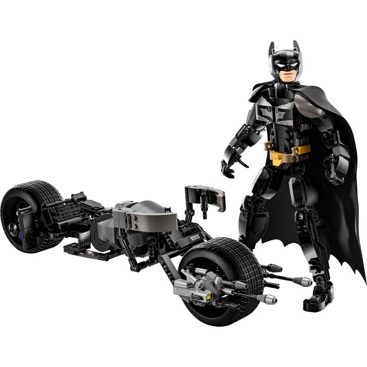 LEGO Super Heroes Personaggio costruibile di Batman con Bat-Pod (76273)