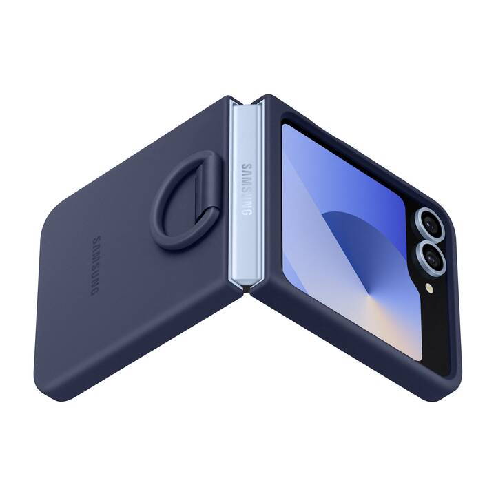SAMSUNG Backcover avec anneau (Galaxy Z Flip 6, Navy)