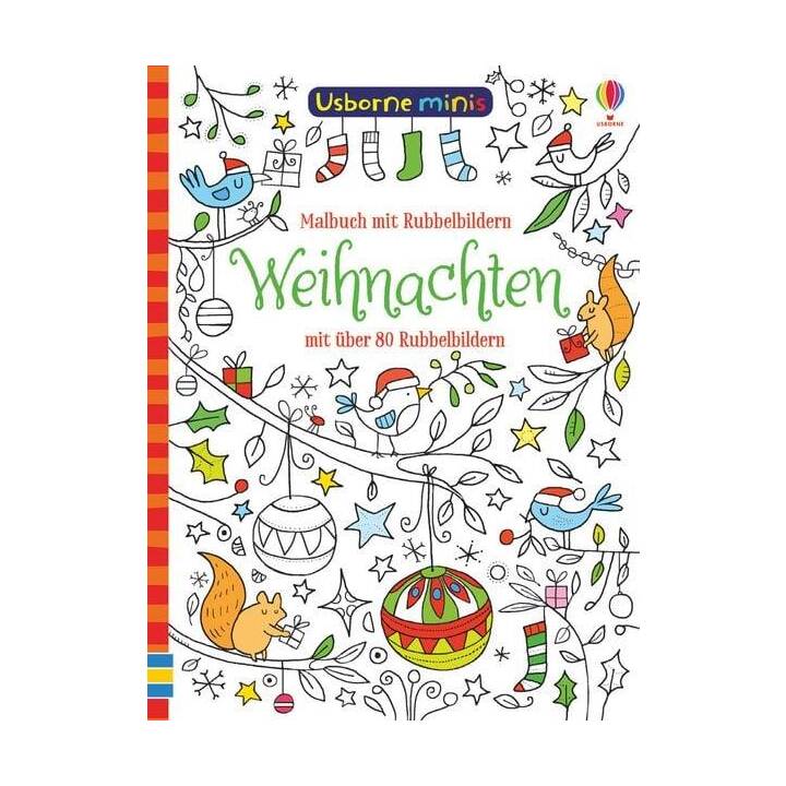 Usborne Minis - Malbuch: Weihnachten