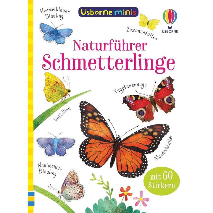 Usborne Minis Naturführer: Schmetterlinge