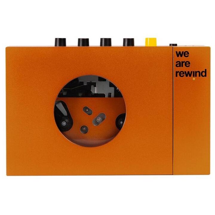 WE ARE REWIND Kassetten-Player Serge (Orange)